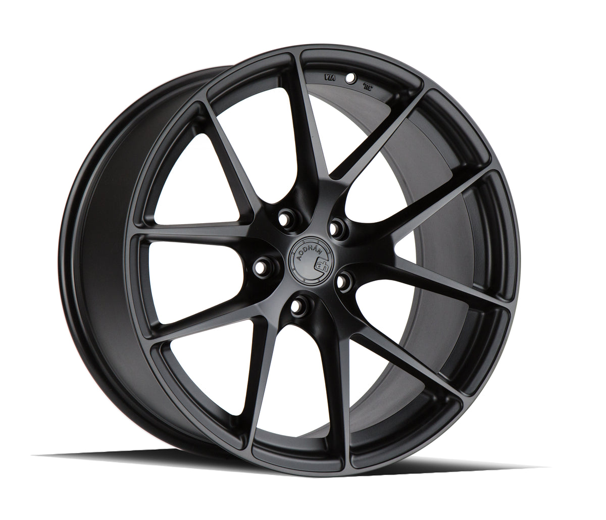 Aodhan AFF7 Matte Black 19x8.5 +35 5x114.3 73.1mm - Wheelwiz