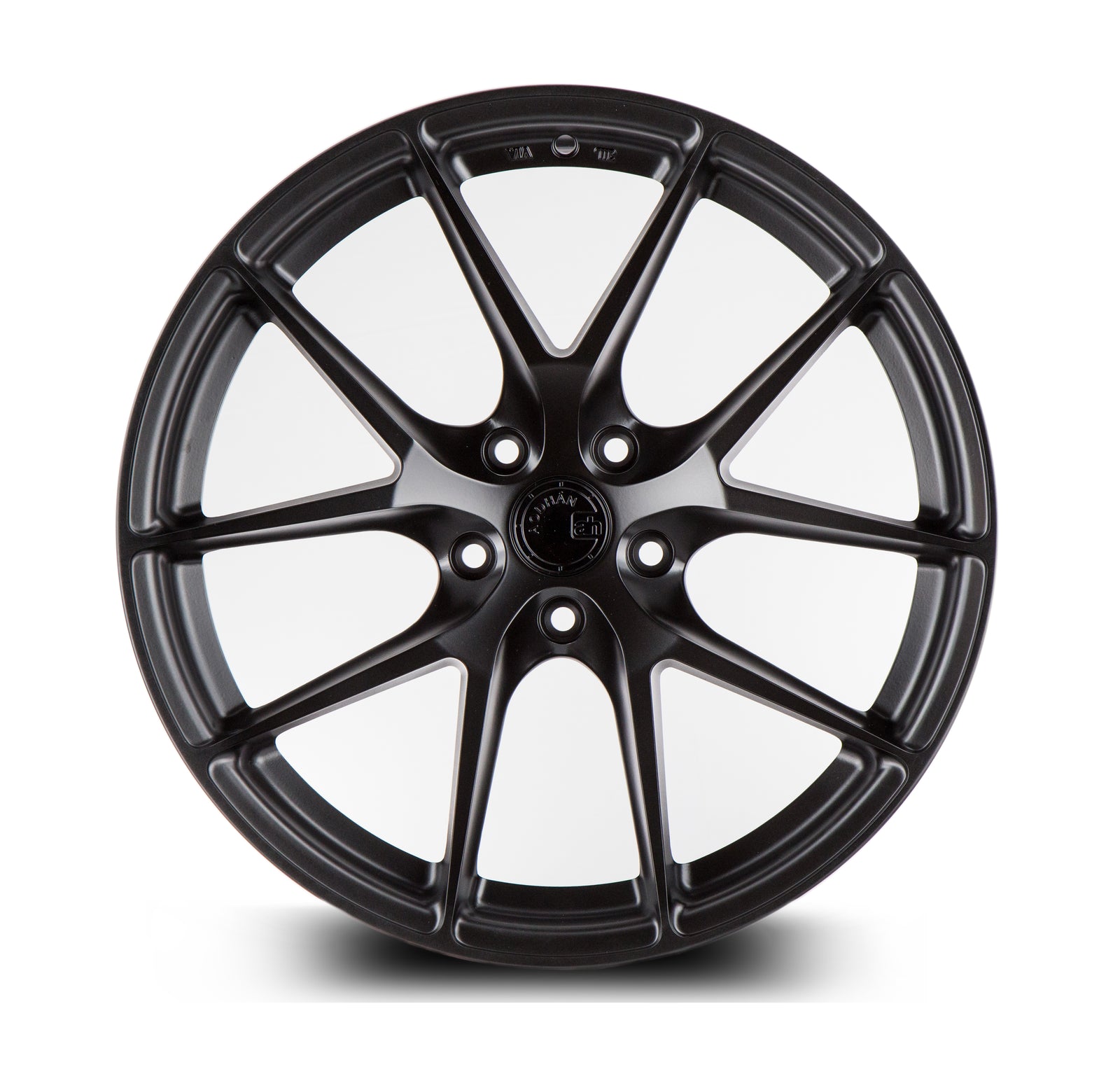 Aodhan AFF7 Matte Black 19x8.5 +35 5x114.3 73.1mm - Wheelwiz