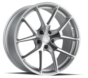 Aodhan AFF7 Gloss Silver Machined Face 19x8.5 +35 5x114.3 73.1mm - Wheelwiz