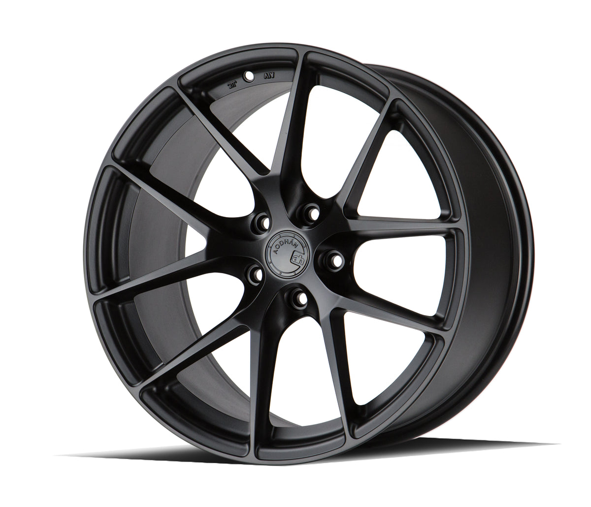 Aodhan AFF7 Matte Black 19x9.5 +35 5x112 66.6mm - Wheelwiz