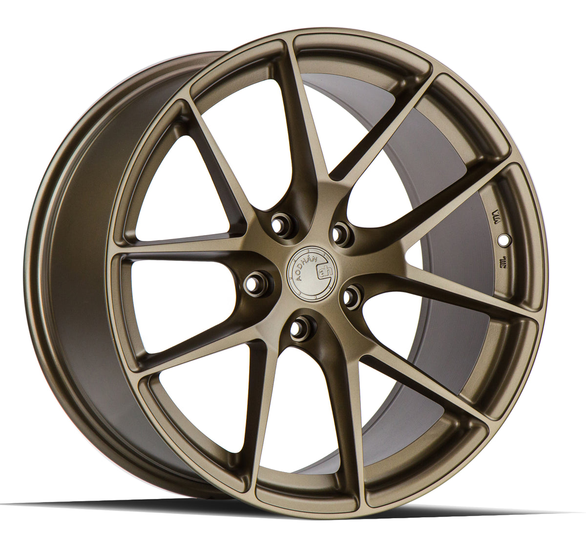 Aodhan AFF7 Matte Bronze 20x10.5 +35 5x112 66.6mm - Wheelwiz
