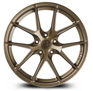 Aodhan AFF7 Matte Bronze 20x10.5 +35 5x112 66.6mm - Wheelwiz