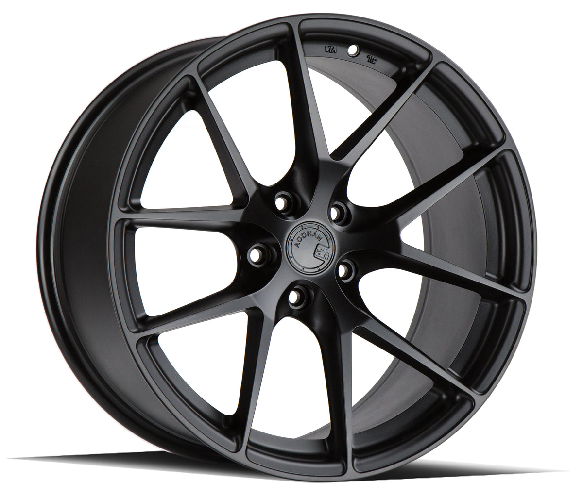 Aodhan AFF7 Matte Black 20x10.5 +35 5x120 72.6mm - Wheelwiz