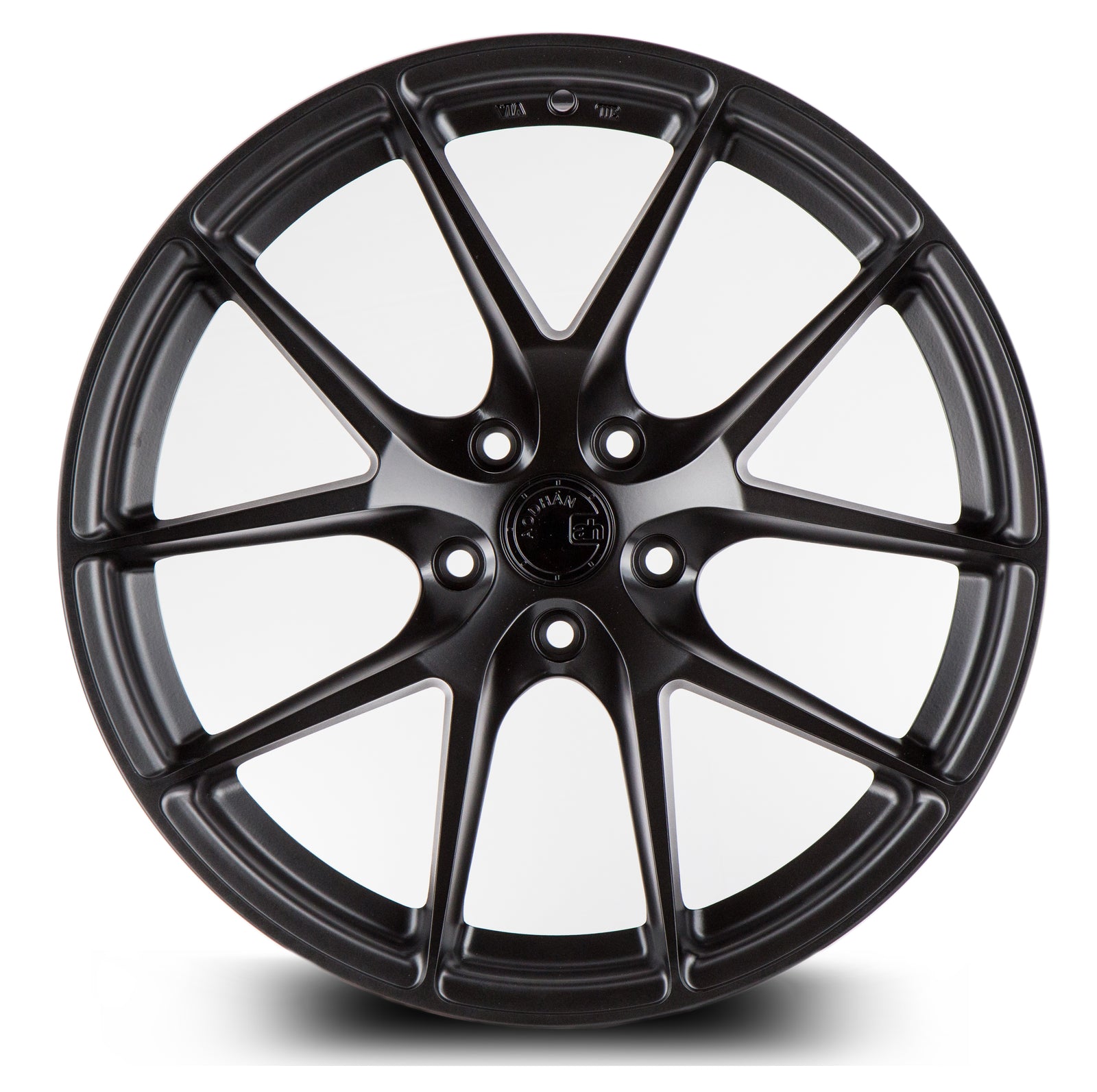 Aodhan AFF7 Matte Black 20x9 +30 5x112 66.6mm - Wheelwiz