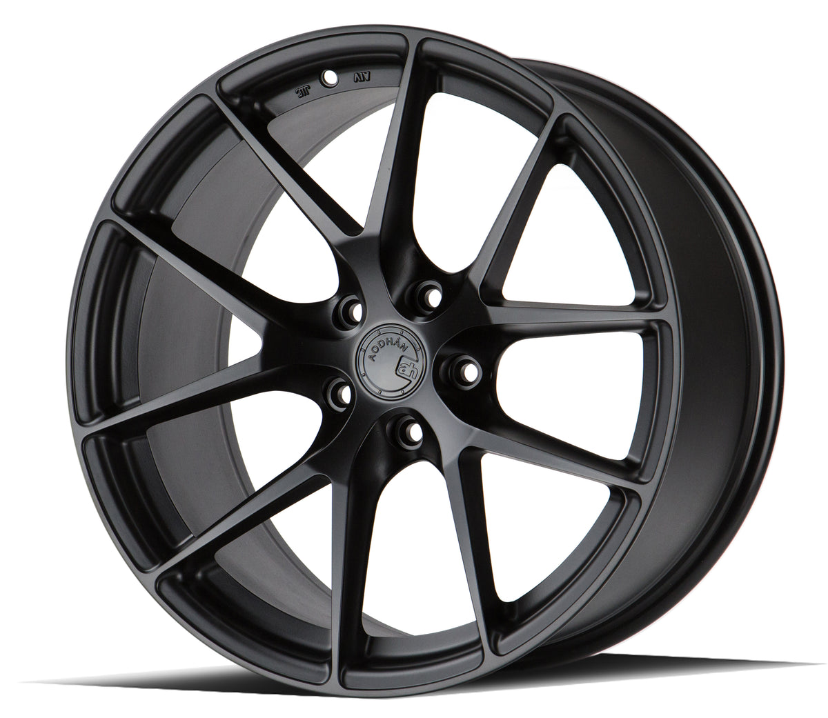 Aodhan AFF7 Matte Black 20x9 +30 5x112 66.6mm - Wheelwiz