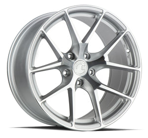 Aodhan AFF7 Gloss Silver Machined Face 20x9 +30 5x120 72.6mm - Wheelwiz
