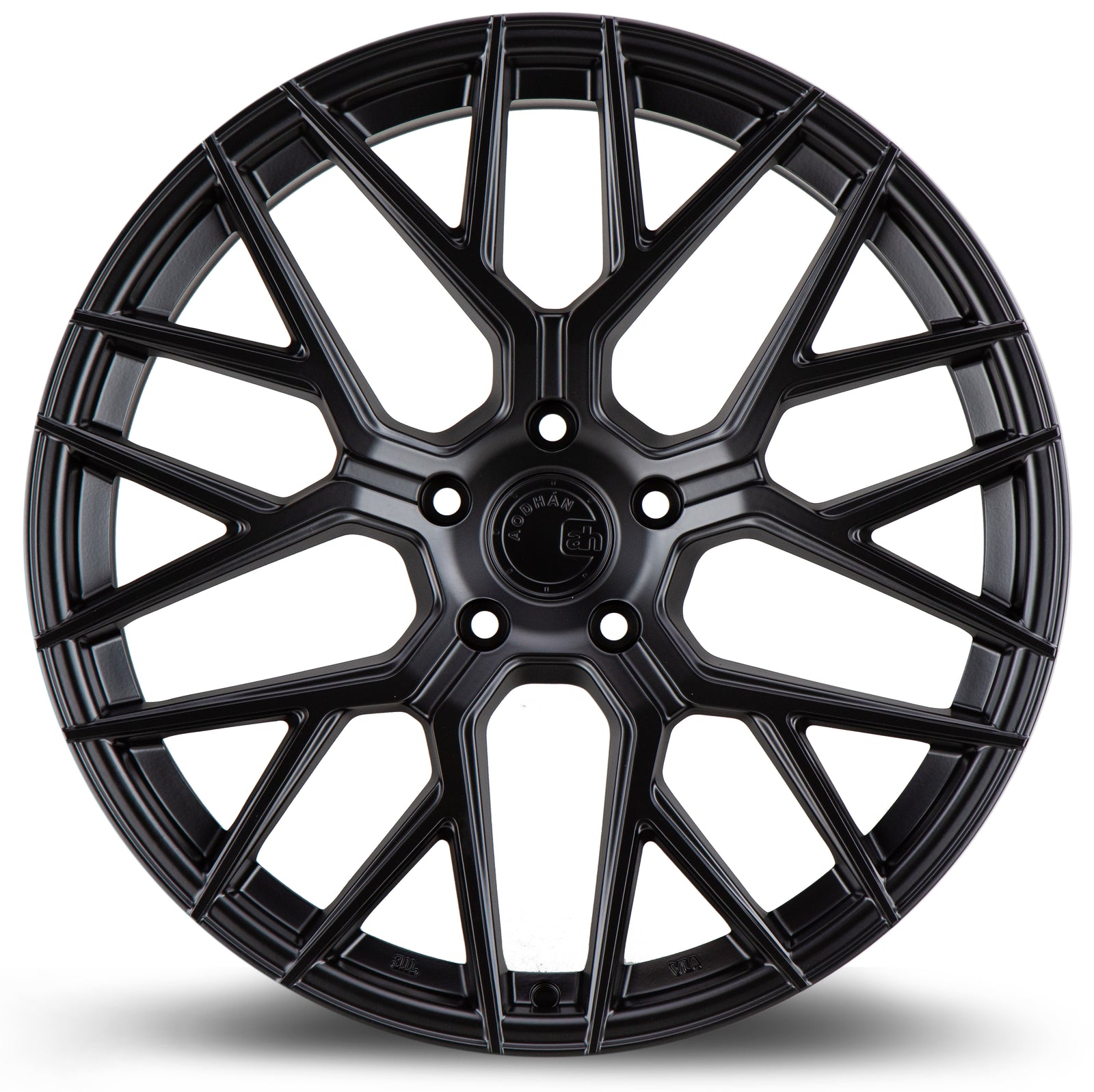 Aodhan AFF9 Matte Black 20x10.5 +35 5x112 66.6mm - Wheelwiz
