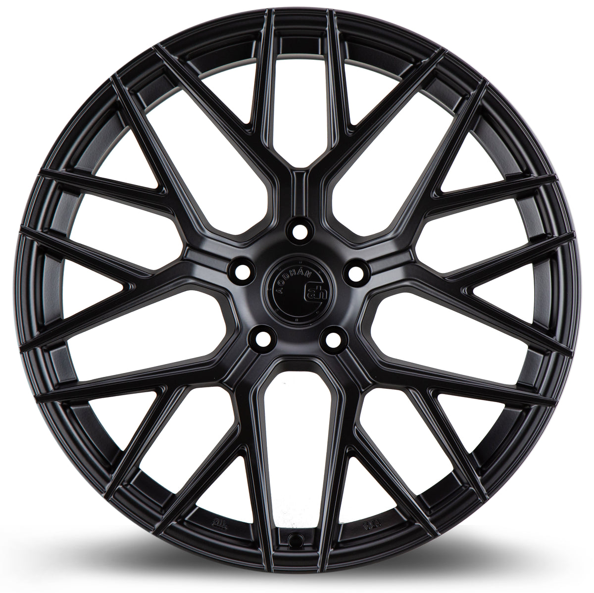 Aodhan AFF9 Matte Black 20x10.5 +35 5x112 66.6mm - Wheelwiz