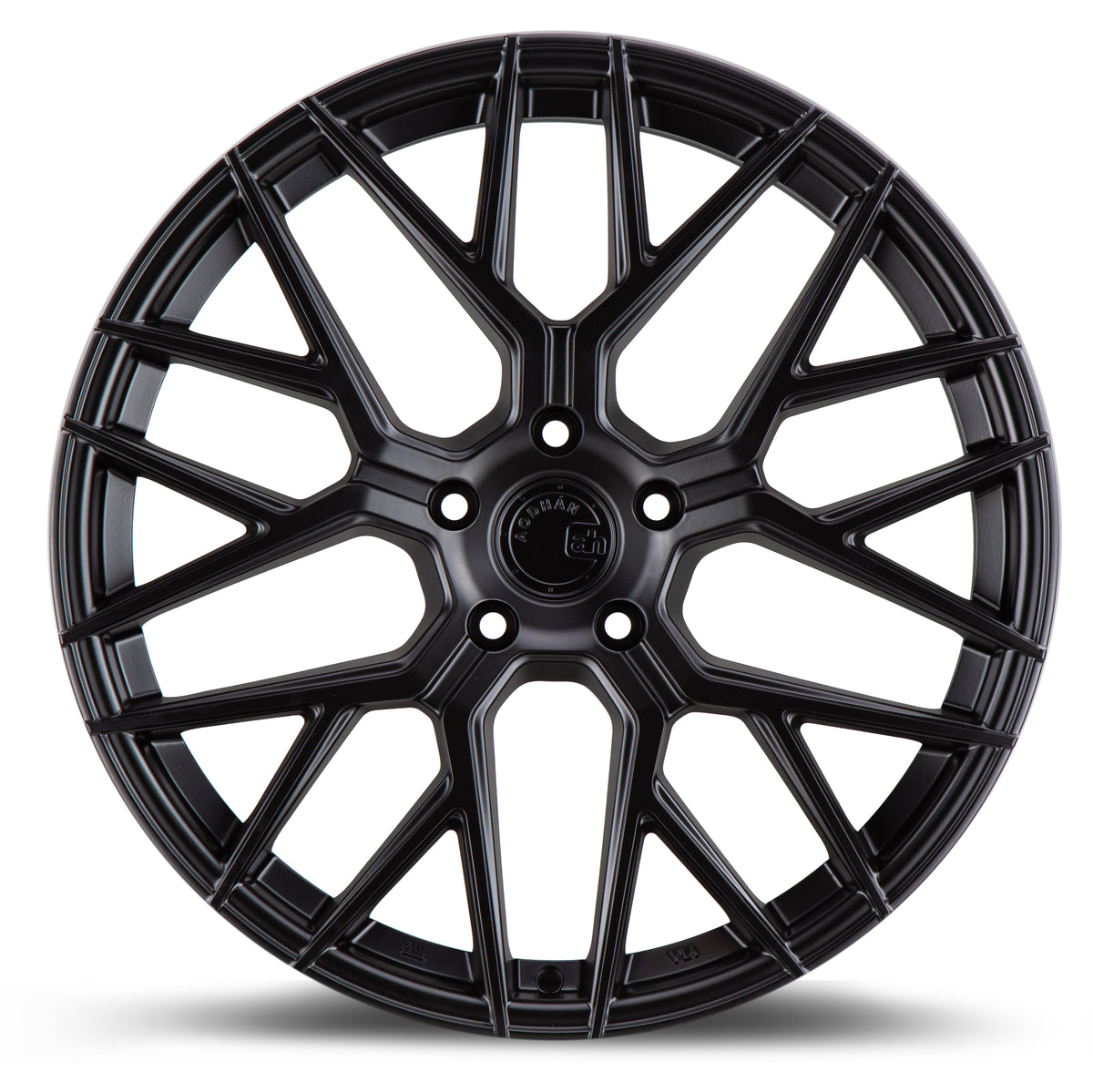Aodhan AFF9 Matte Black 20x9 +30 5x112 66.6mm - Wheelwiz