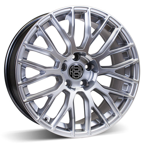 RSSW Custom Hyper silver 20x9 +35 5x120mm 67.1mm