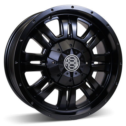 RSSW Heritage Matte black 16x7.5 +10 8x165.1mm 116.7mm