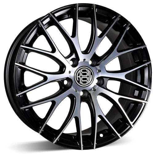 RSSW Touring Black Machined Face 17x7.5 +40 5x105mm 56.6mm