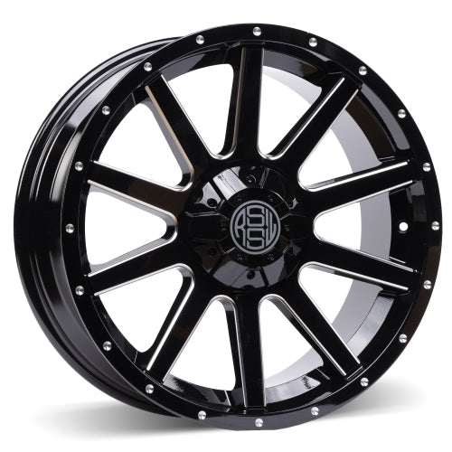 RSSW Rambler Black Machined Face 17x7.5 +15 6x139.7mm 78.1mm