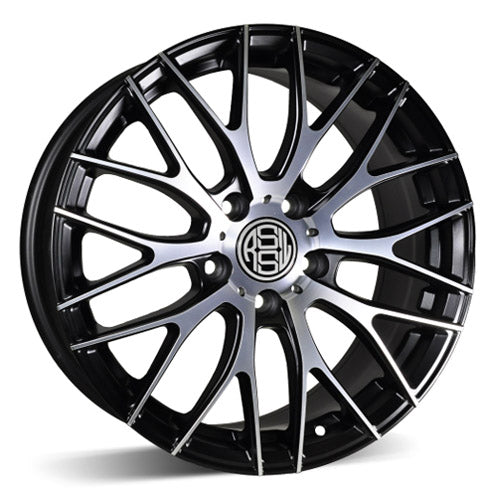 RSSW Touring Black Machined Face 18x8 +42 5x105mm 56.6mm