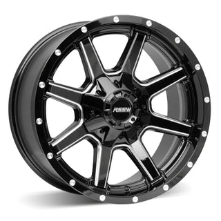 RSSW Titan Gloss Black Machine Face 18x9 -5 6x139.7mm 78.1mm