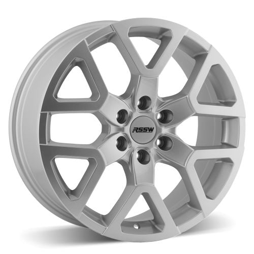 RSSW Baja Silver 19x8.5 +50 6x120mm 66.9mm - Wheelwiz