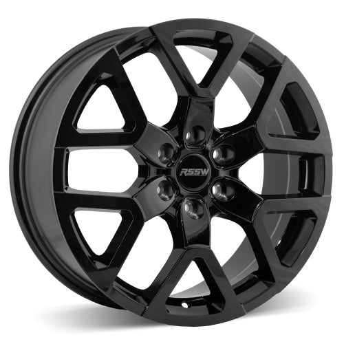 RSSW Baja Gloss Black 19x8.5 +50 6x132mm 74.5mm