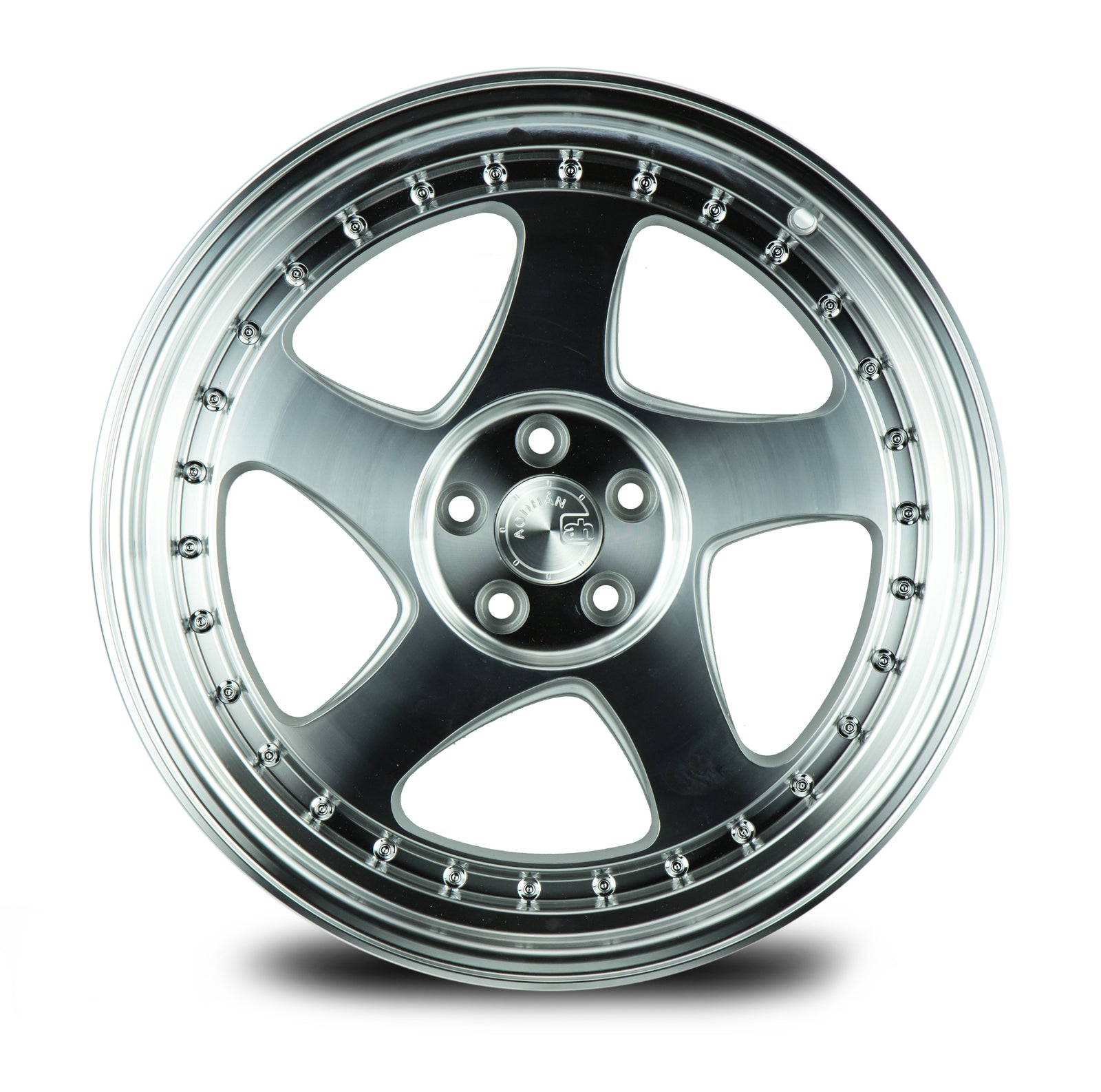 Aodhan AH01 Silver w/Machined Face 18x9.5 +35 5x100 73.1mm - Wheelwiz