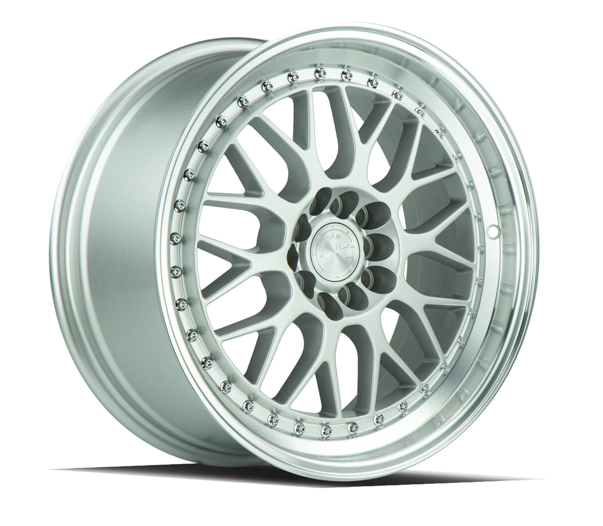 Aodhan AH02 Silver w/ Machined Lip 17x8 +35 5x100|5x114.3 73.1mm - Wheelwiz