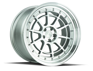 Aodhan AH04 Silver w/Machined Face 18x9.5 +30 5x114.3 73.1mm - Wheelwiz