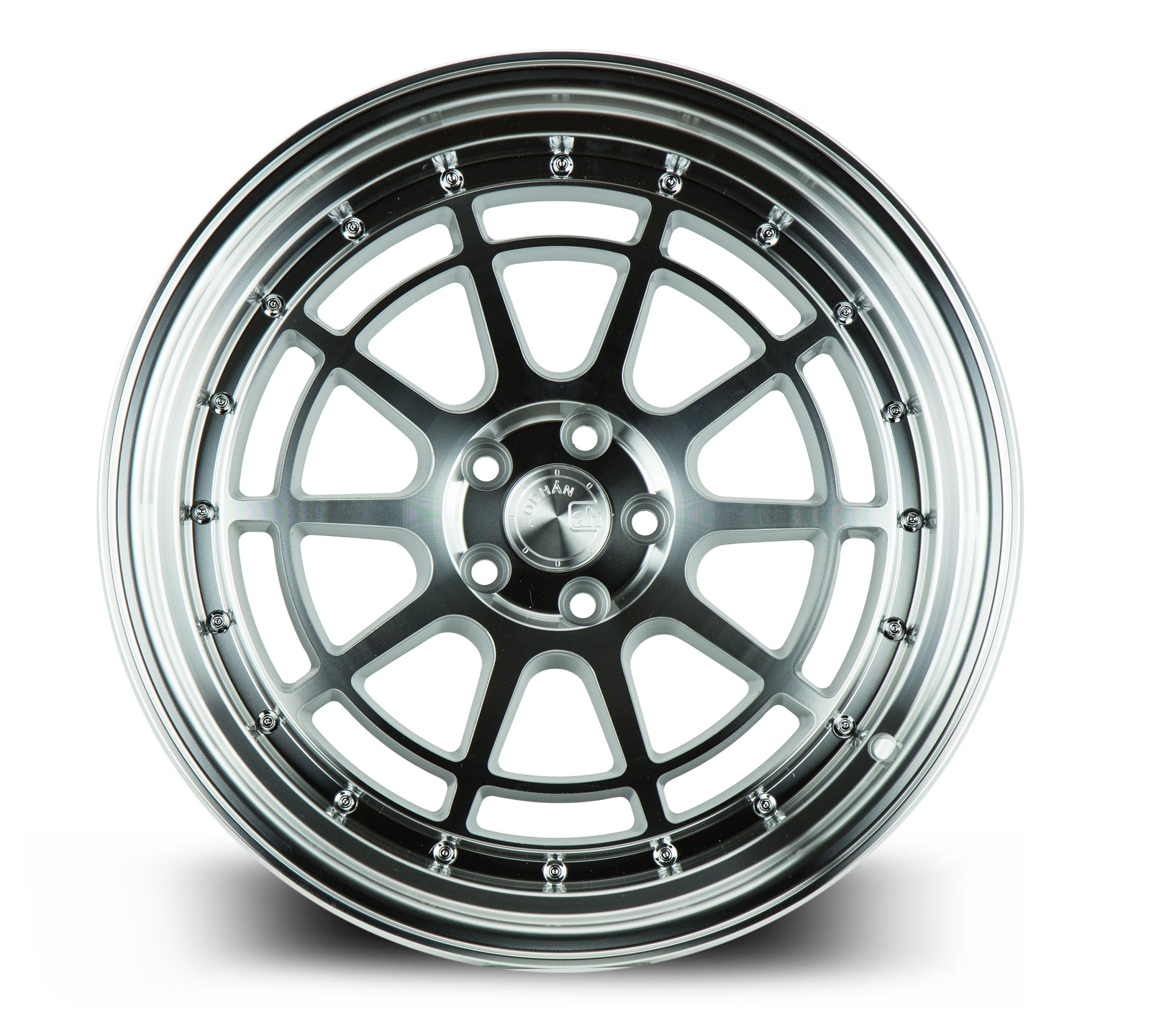Aodhan AH04 Silver w/Machined Face 18x9.5 +30 5x114.3 73.1mm - Wheelwiz