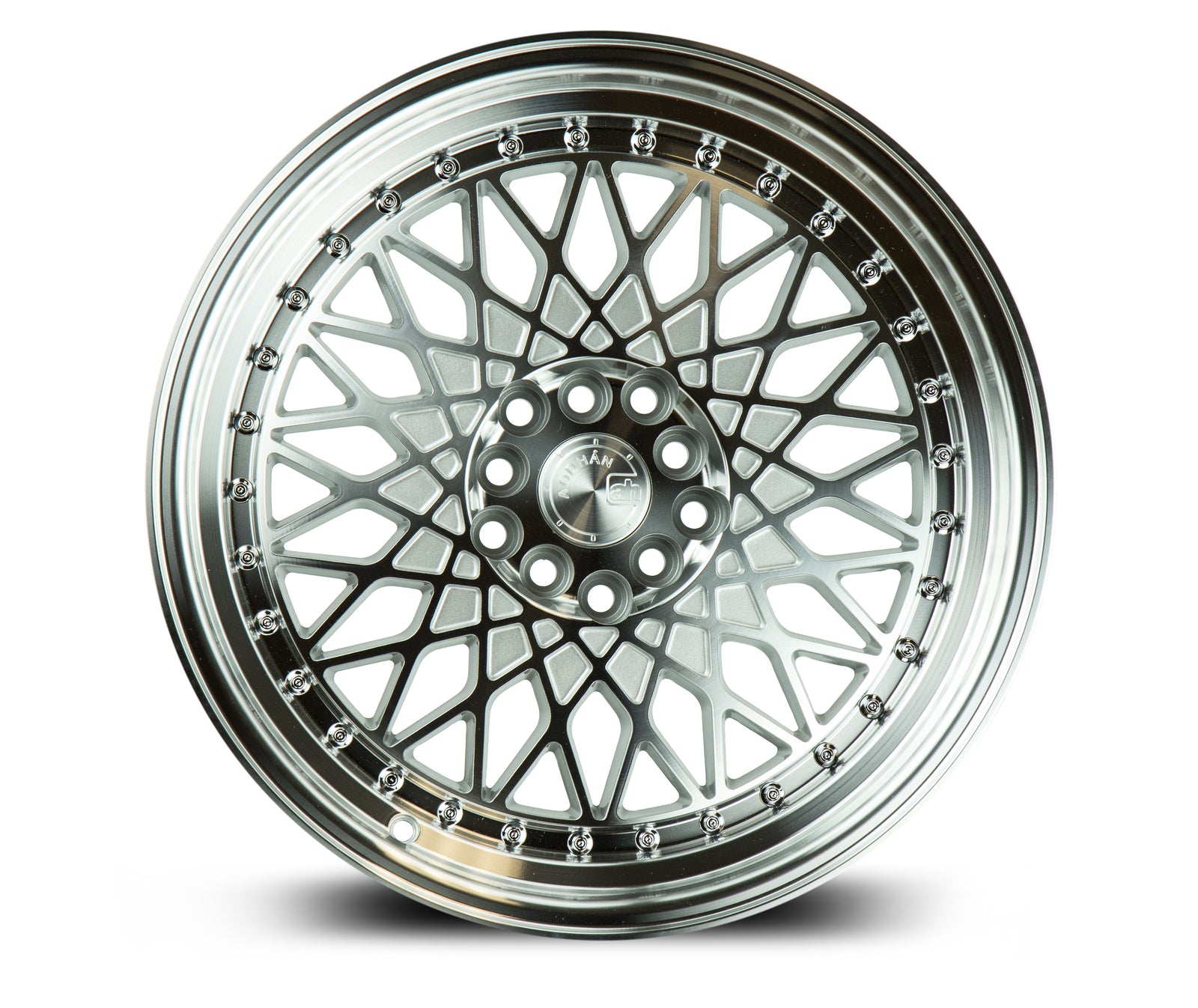 Aodhan AH05 Silver w/Machined Face 16x8 +15 4x100|4x114.3 73.1mm - Wheelwiz