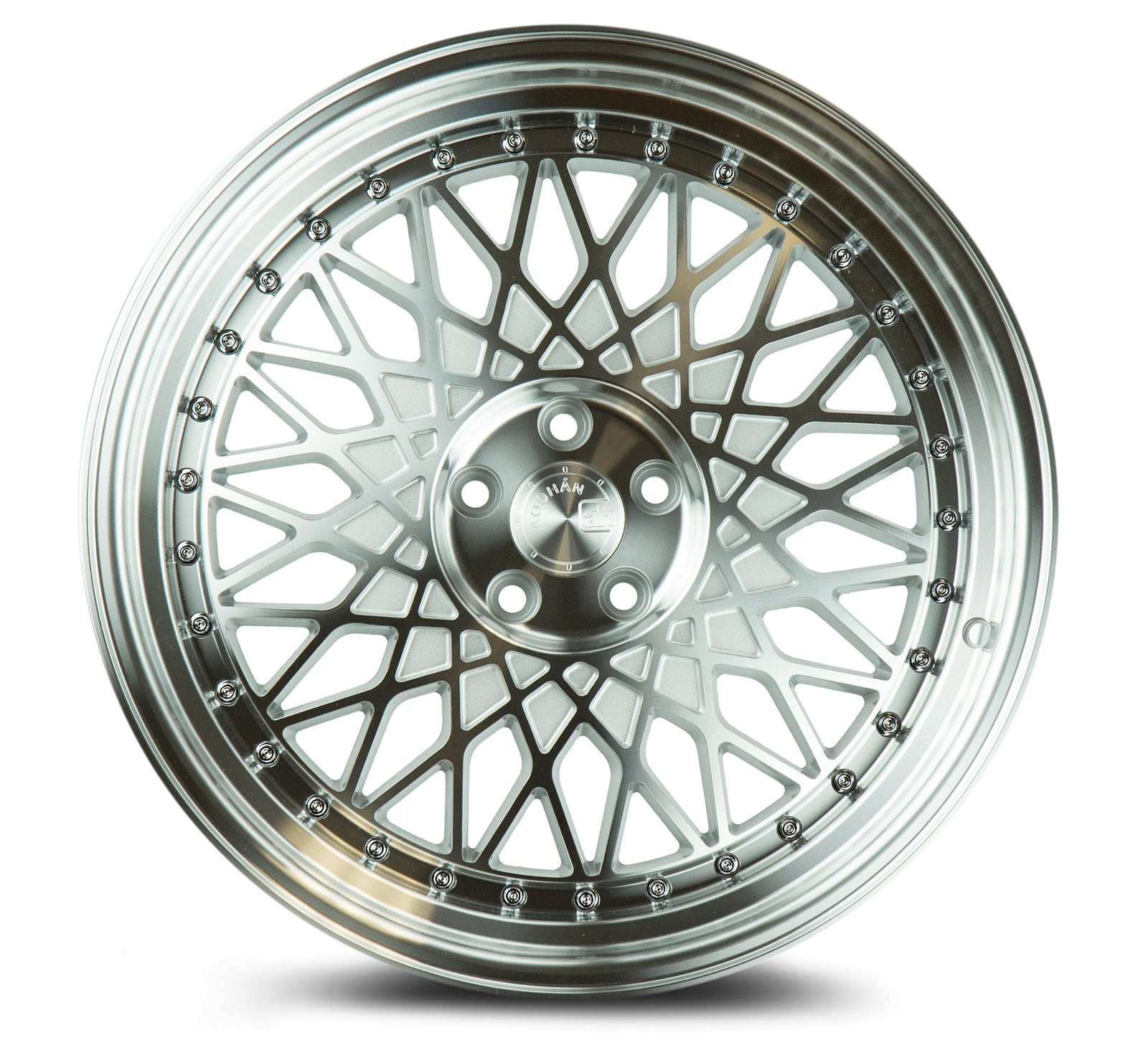 Aodhan AH05 Silver w/Machined Face 18x8.5 +35 5x114.3 73.1mm - Wheelwiz
