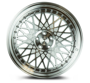 Aodhan AH05 Silver w/Machined Face 18x8.5 +35 5x114.3 73.1mm - Wheelwiz
