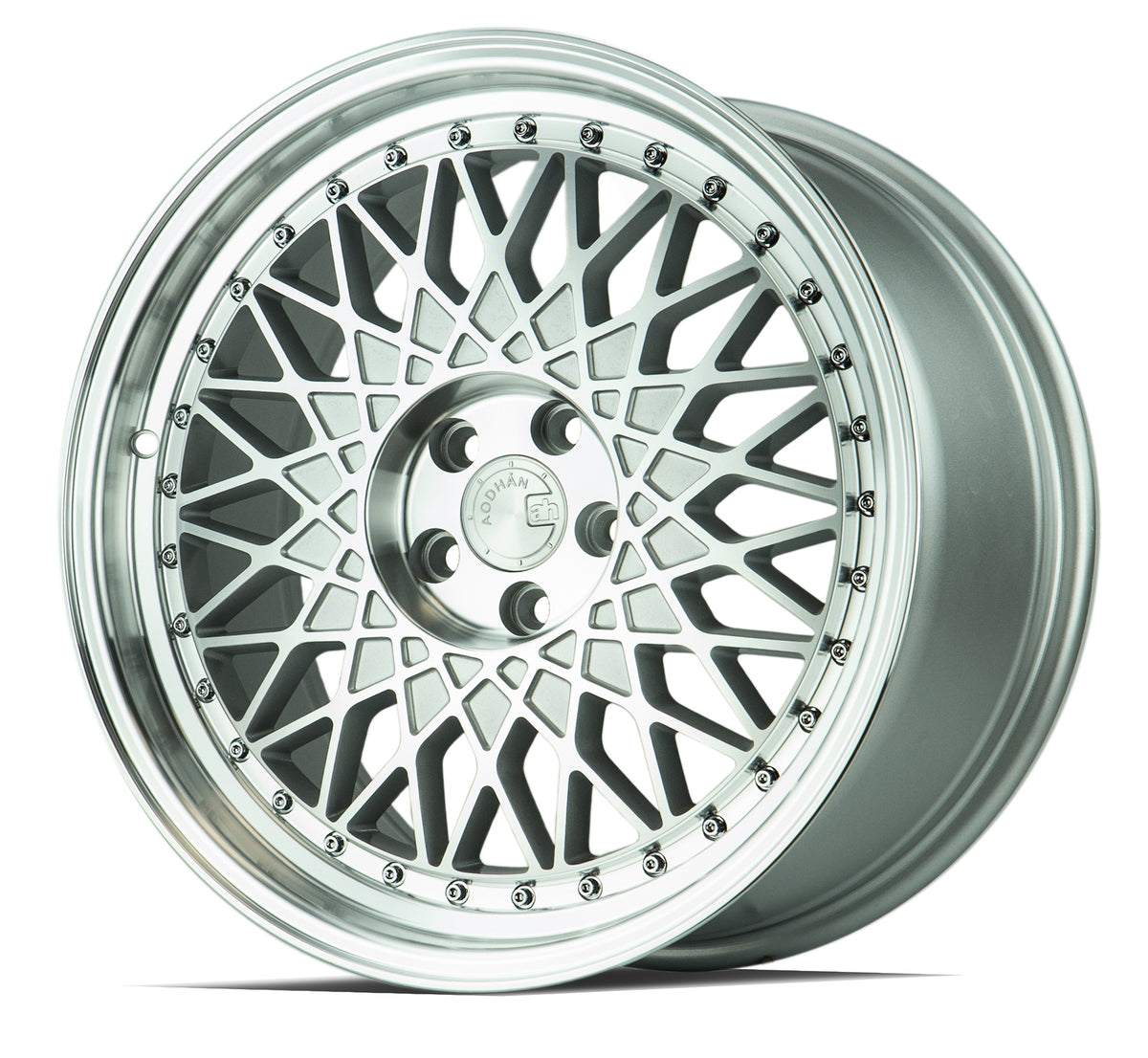 Aodhan AH05 Silver w/Machined Face 18x8.5 +35 5x114.3 73.1mm - Wheelwiz