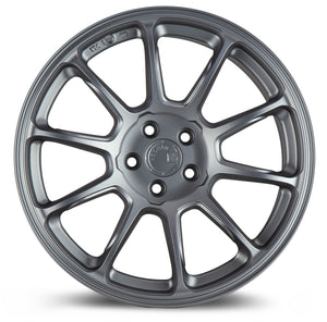 Aodhan AH06 Matte Gray 17x9 +35 5x114.3 73.1mm - Wheelwiz