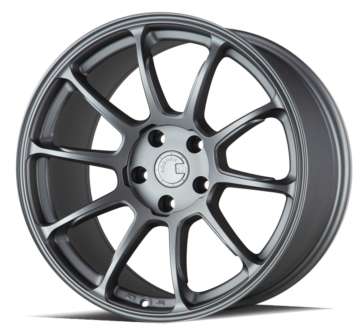 Aodhan AH06 Matte Gray 18x10 +25 5x114.3 73.1mm - Wheelwiz