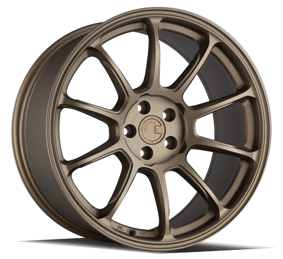 Aodhan AH06 Textured Bronze 18x9 +30 5x114.3 73.1mm - Wheelwiz