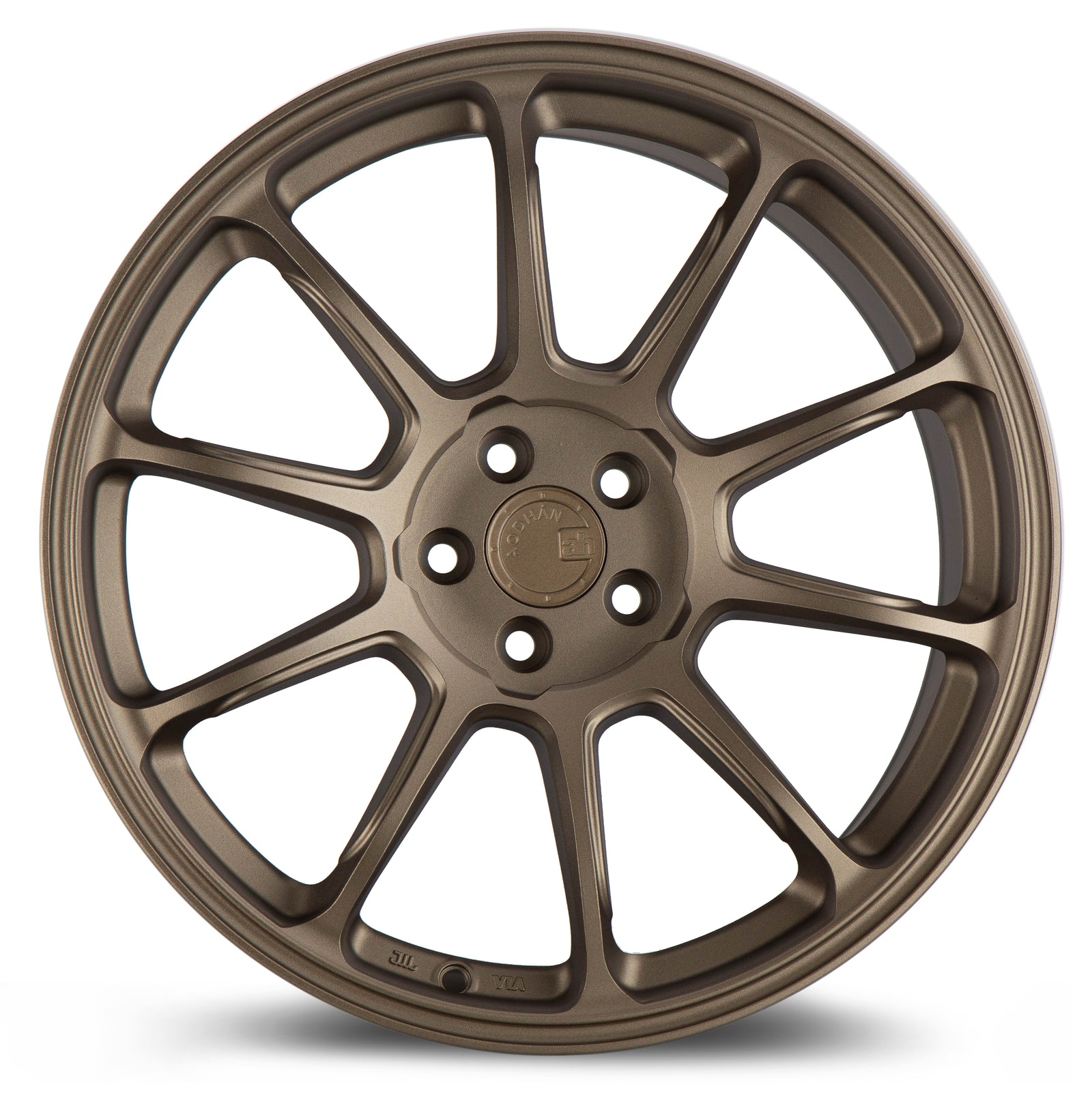 Aodhan AH06 Textured Bronze 18x9 +30 5x114.3 73.1mm - Wheelwiz