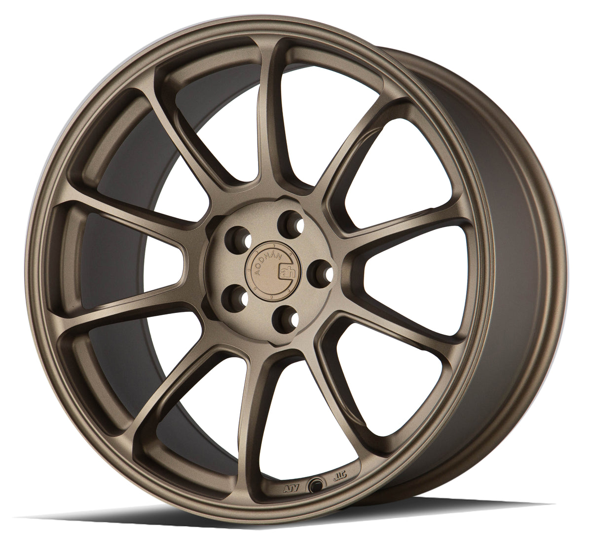 Aodhan AH06 Textured Bronze 18x9 +30 5x100 73.1mm - Wheelwiz