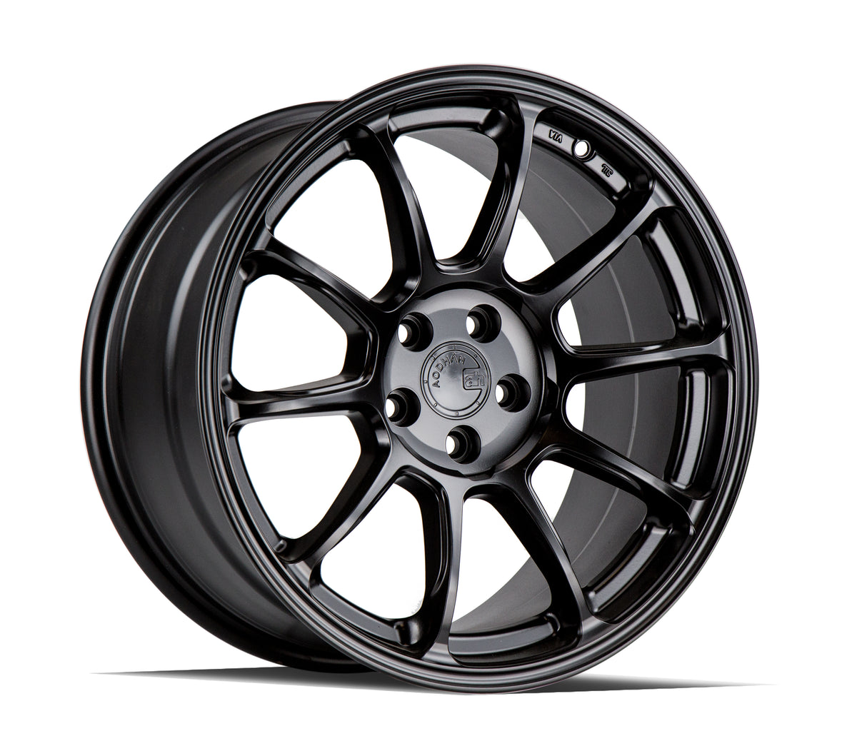 Aodhan AH06 Matte Black 18x9 +30 5x114.3 73.1mm - Wheelwiz