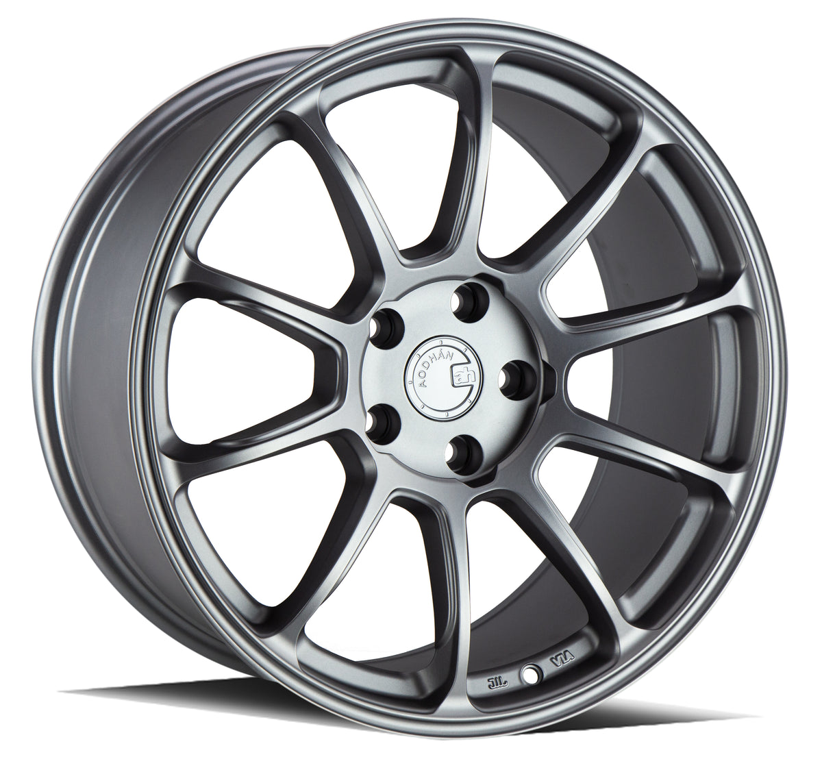 Aodhan AH06 Matte Gray 18x9 +30 5x100 73.1mm - Wheelwiz