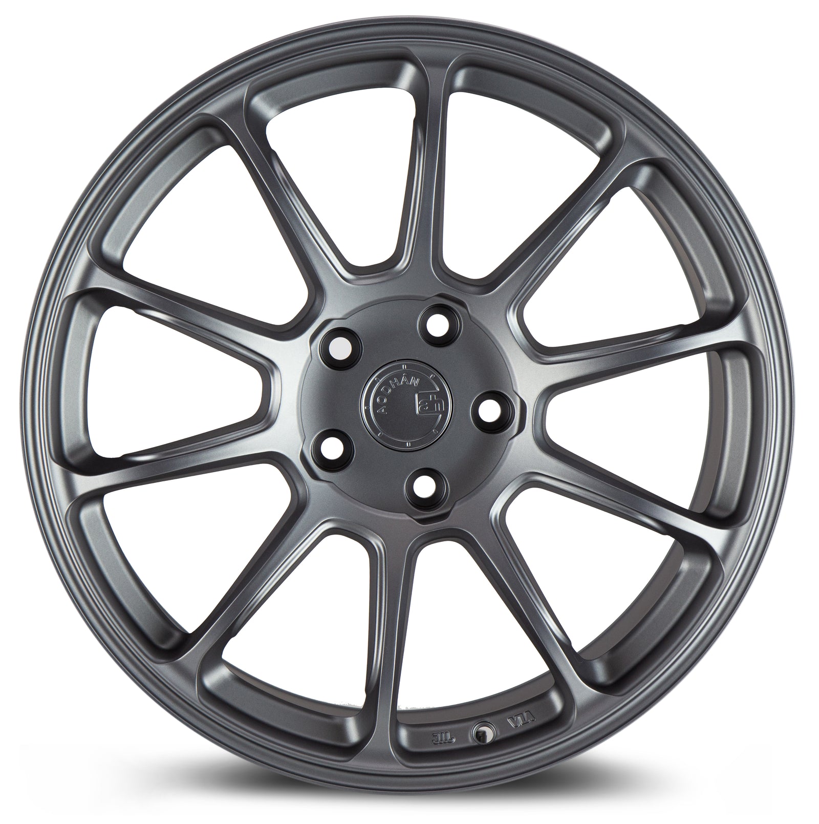 Aodhan AH06 Matte Gray 18x9 +30 5x100 73.1mm - Wheelwiz