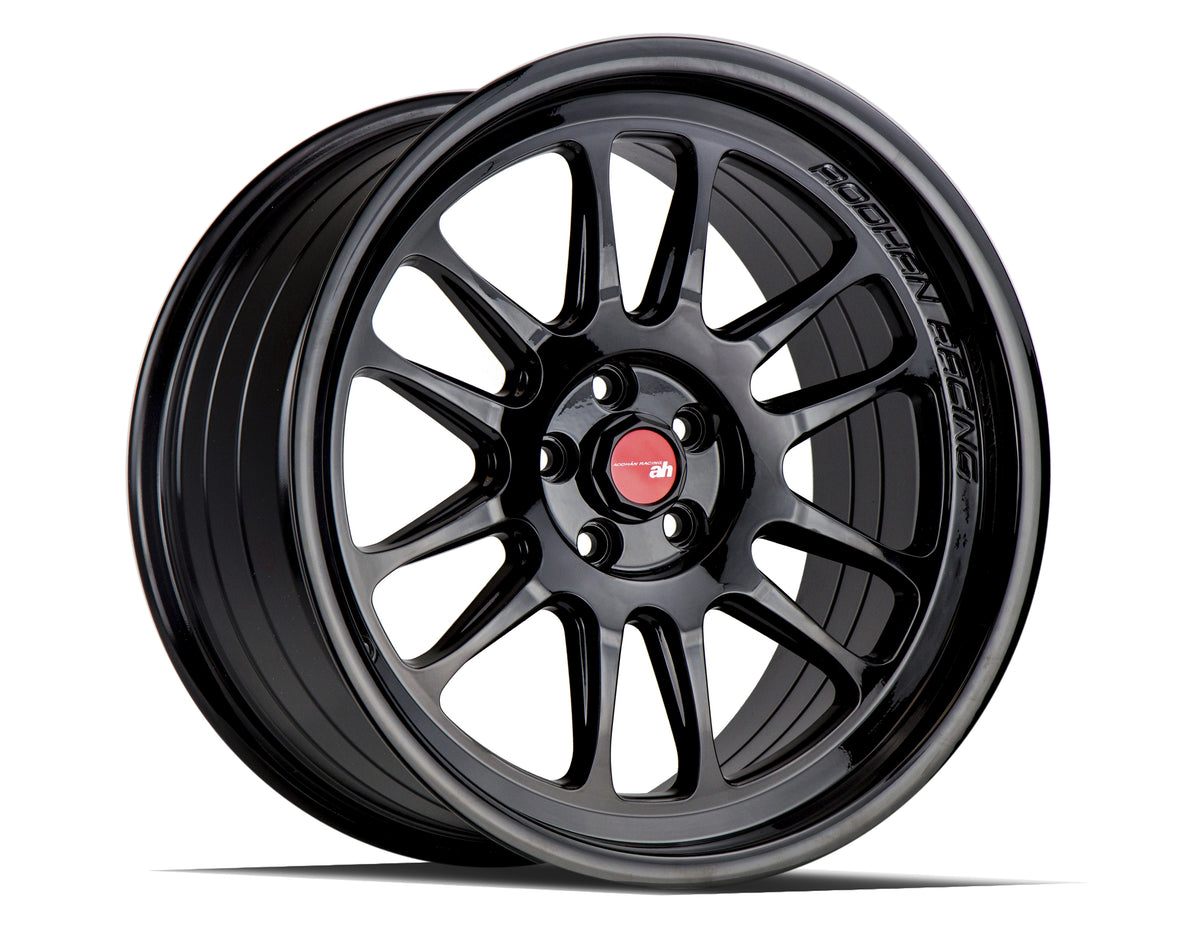 Aodhan AH07 Gloss Black 18x8.5 +35 5x114.3 73.1mm - Wheelwiz