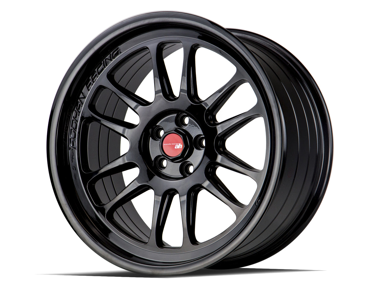 Aodhan AH07 Gloss Black 18x8.5 +35 5x114.3 73.1mm - Wheelwiz