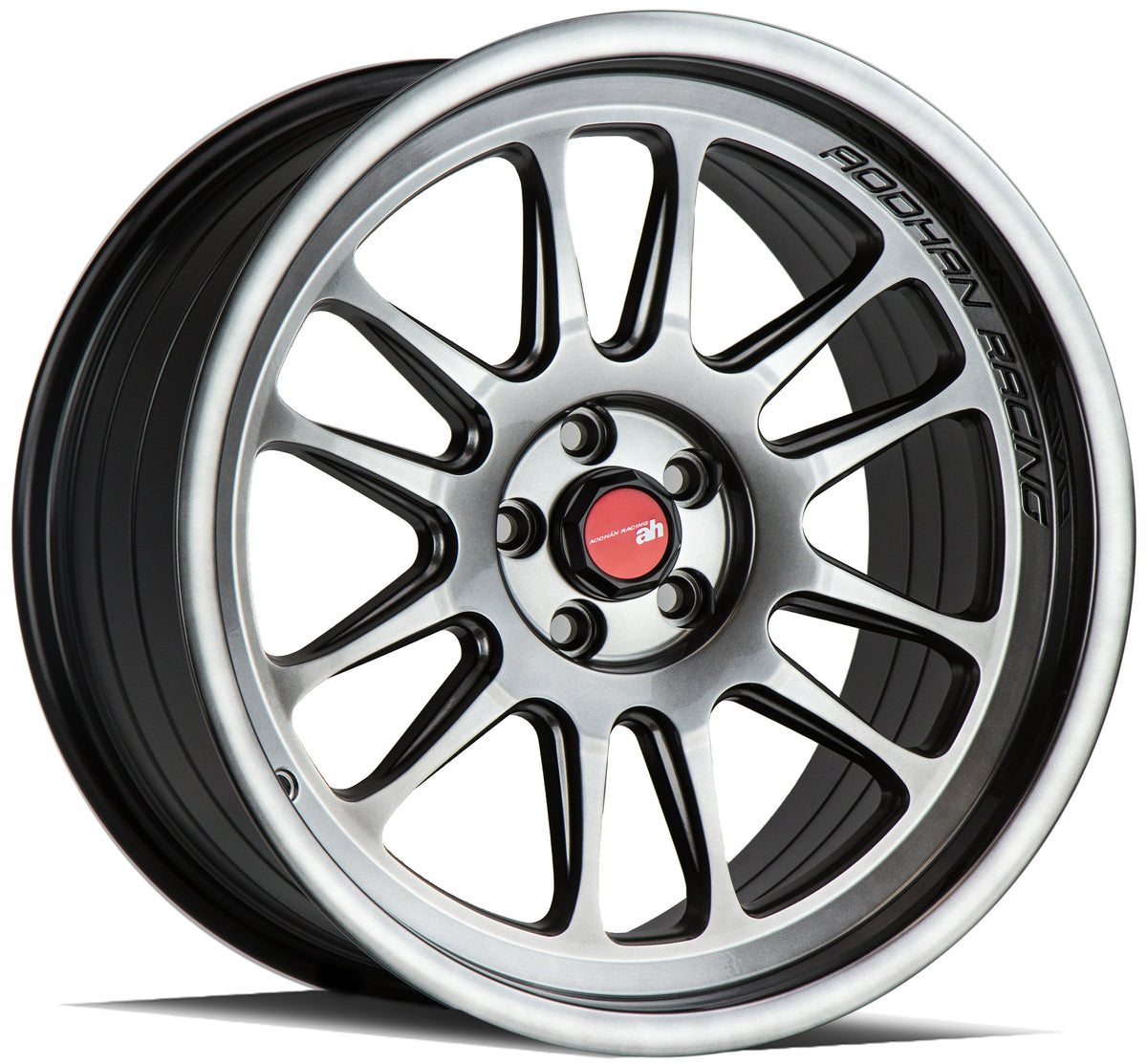 Aodhan AH07 Hyper Black 18x9.5 +30 5x114.3 73.1mm - Wheelwiz