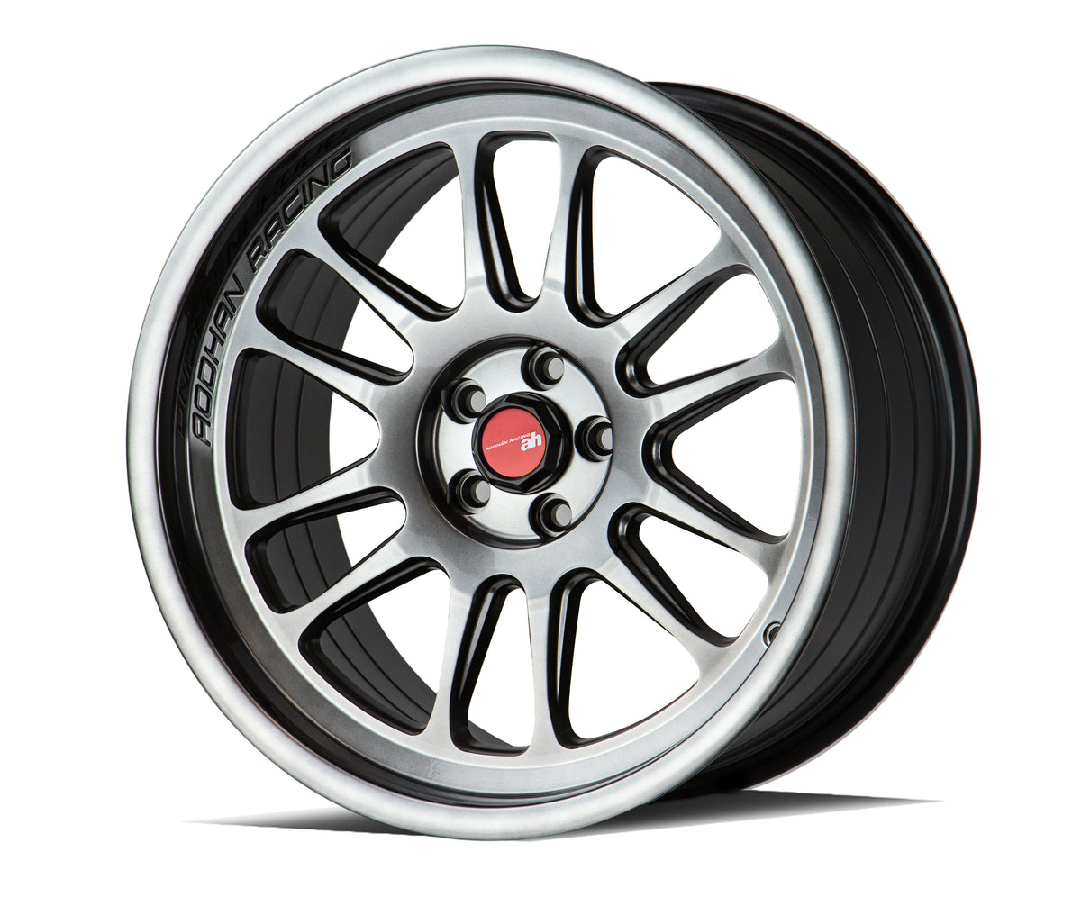 Aodhan AH07 Hyper Black 18x9.5 +30 5x114.3 73.1mm - Wheelwiz
