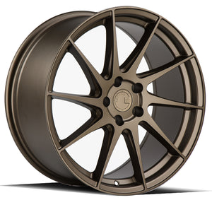 Aodhan AH09 Matte Bronze 18x8.5 Driver Side +35 5x100 73.1mm - Wheelwiz
