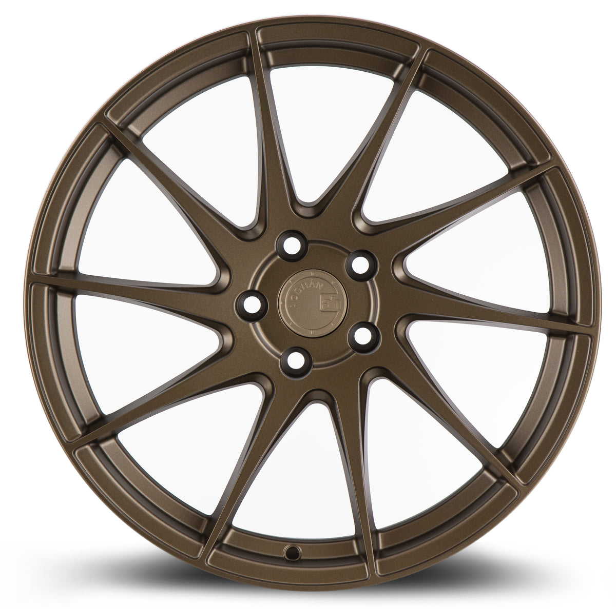 Aodhan AH09 Matte Bronze 18x8.5 Driver Side +35 5x108 73.1mm - Wheelwiz