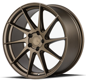 Aodhan AH09 Matte Bronze 18x8.5 Passenger Side +35 5x114.3 73.1mm - Wheelwiz
