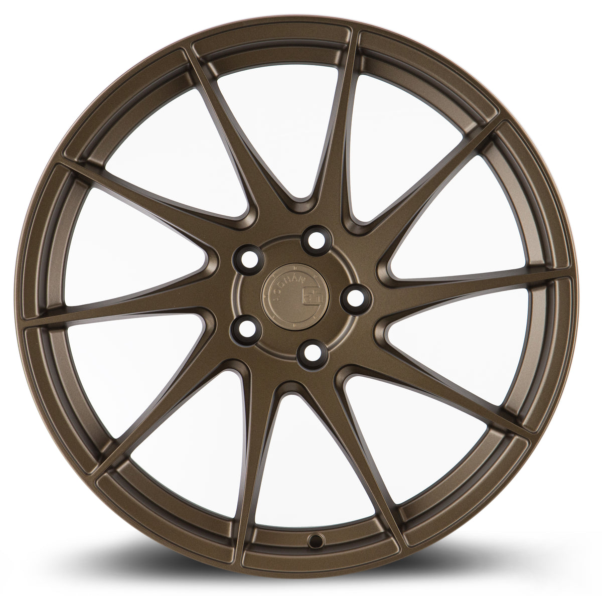 Aodhan AH09 Matte Bronze 18x8.5 Passenger Side +35 5x114.3 73.1mm - Wheelwiz