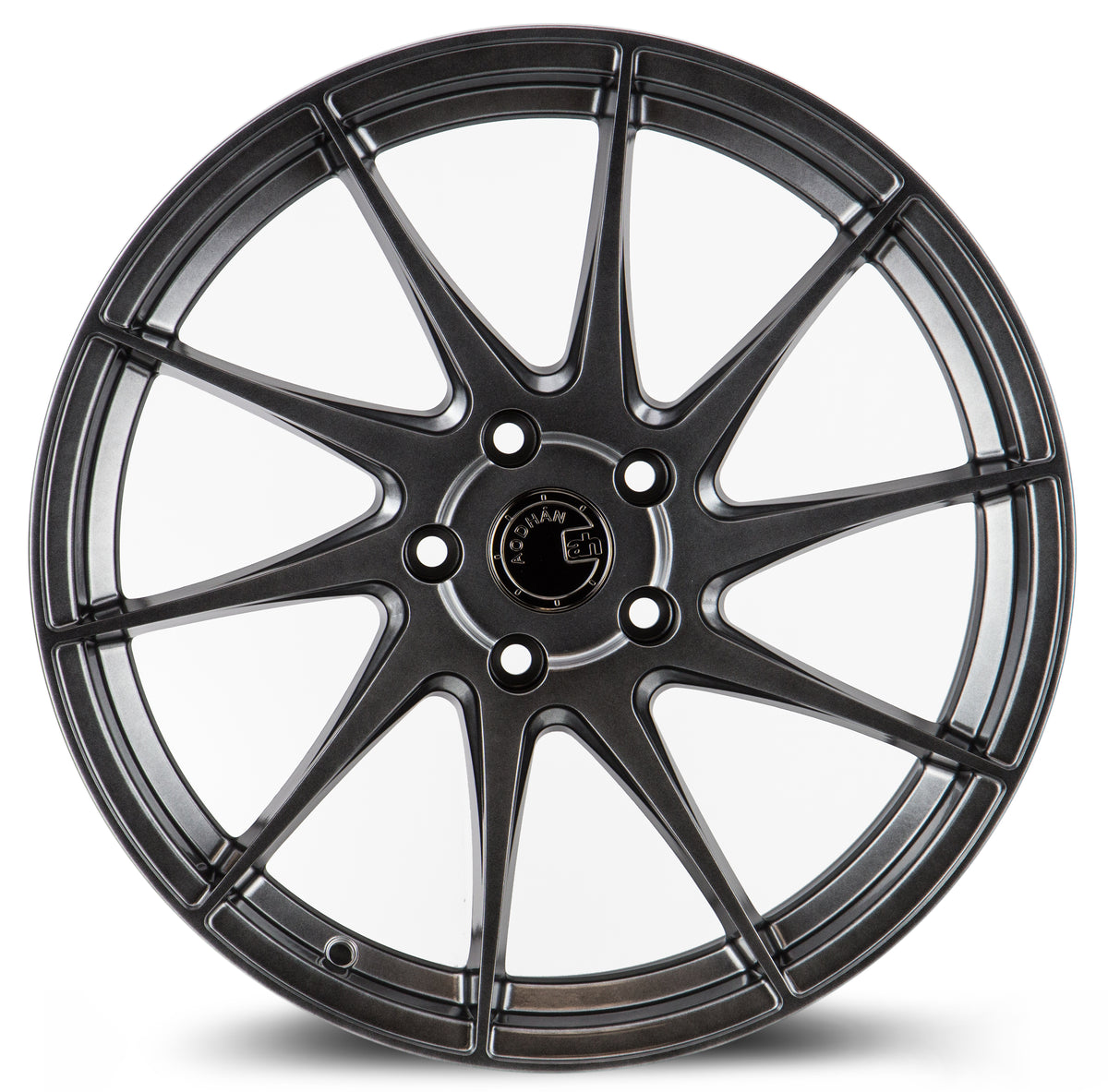 Aodhan AH09 Hyper Black 18x8.5 Passenger Side +35 5x100 73.1mm - Wheelwiz