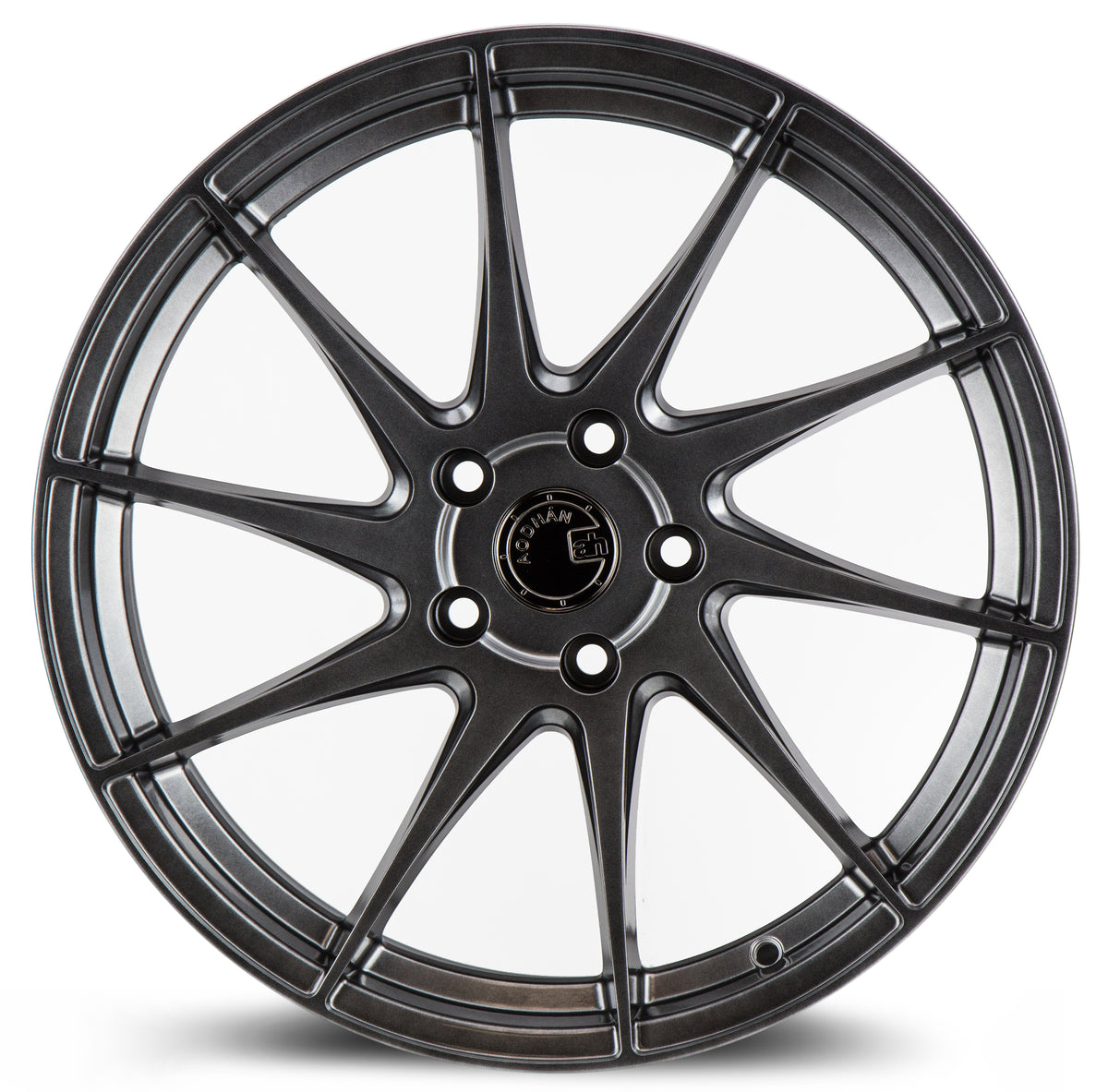 Aodhan AH09 Hyper Black 18x8.5 Driver Side +35 5x114.3 73.1mm - Wheelwiz