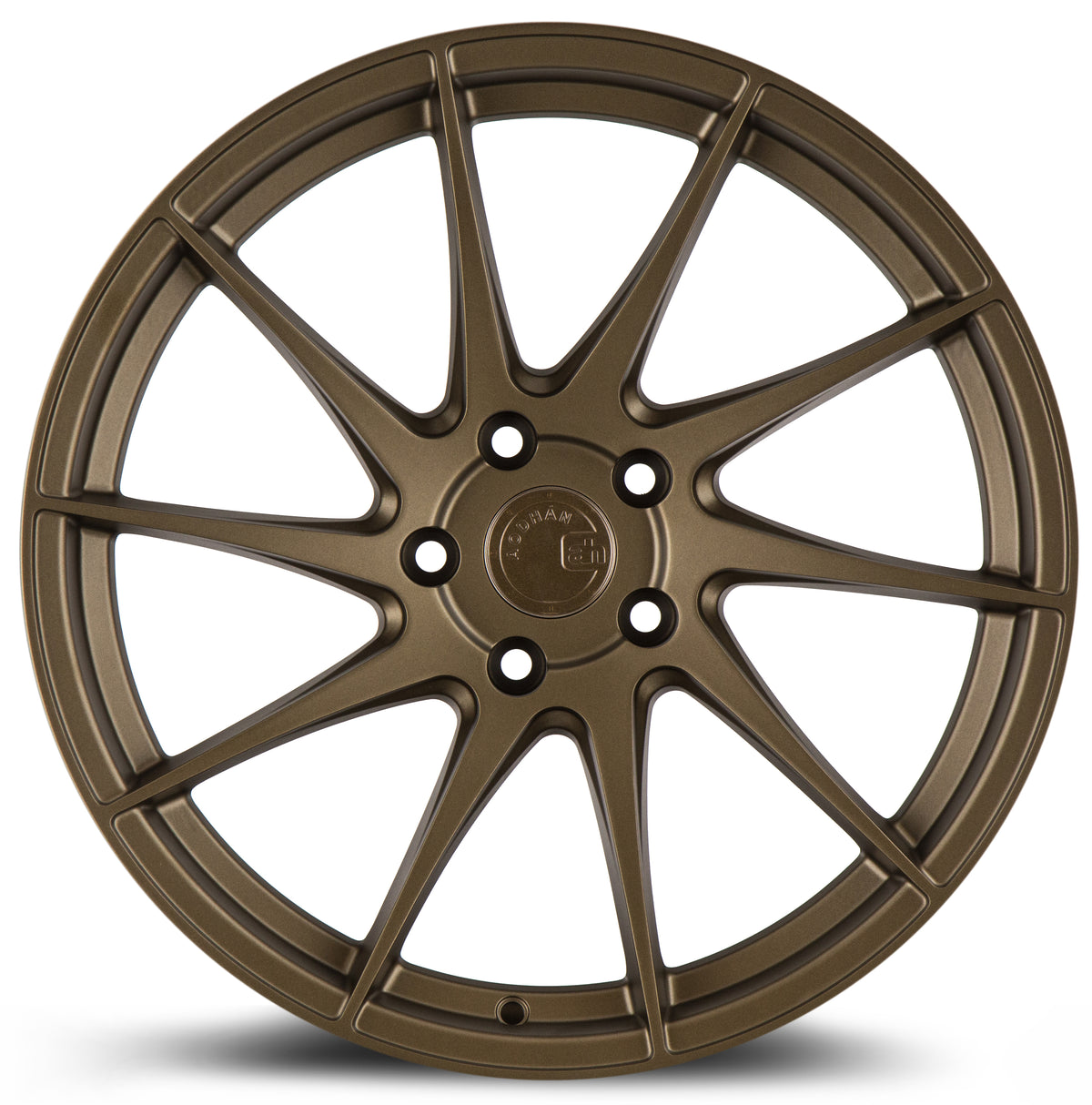 Aodhan AH09 Matte Bronze 18x9.5 Driver Side +35 5x112 73.1mm - Wheelwiz