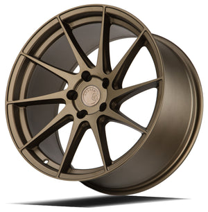 Aodhan AH09 Matte Bronze 18x9.5 Passenger Side +35 5x114.3 73.1mm - Wheelwiz