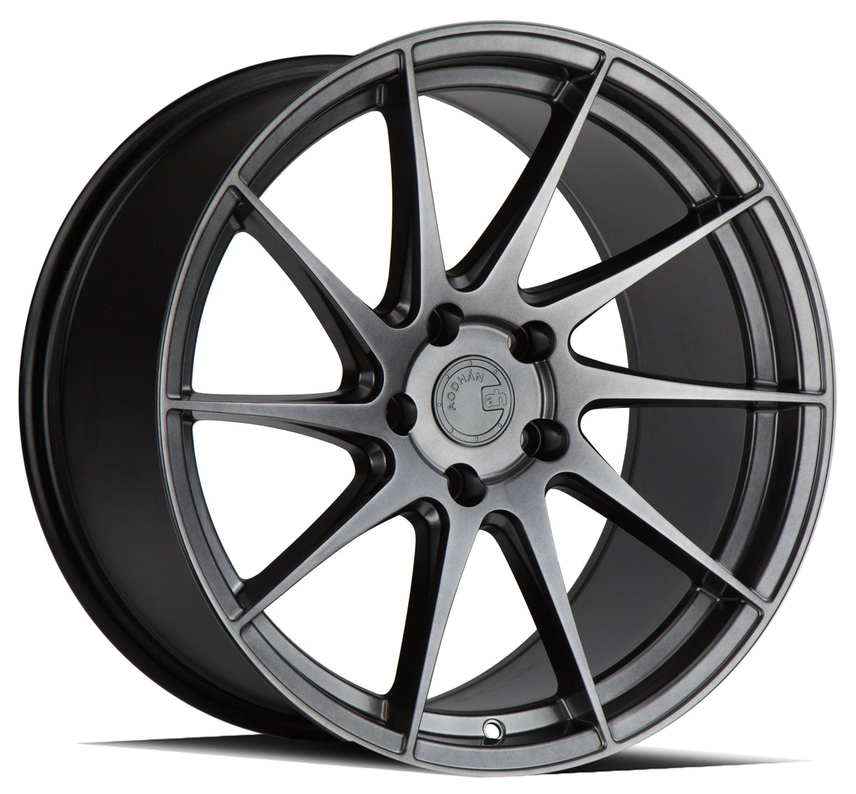 Aodhan AH09 Hyper Black 18x9.5 Driver Side +35 5x100 73.1mm - Wheelwiz